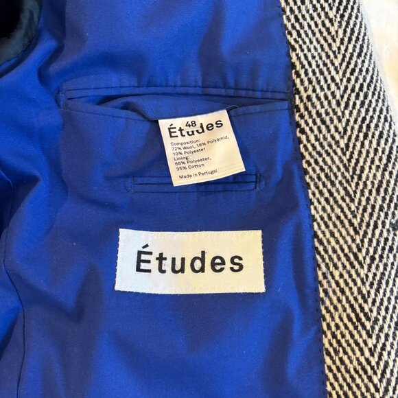 Etudes Tweed Overcoat - Picture 4 of 4